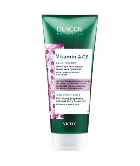 Vichy Dercos Acondicionador Nutrients Vitamin A.C.E 200 ml