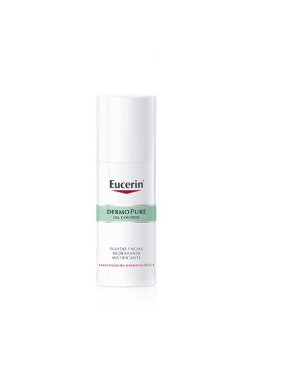 Eucerin Dermopure Oil Control Fluido Facial Hidratante Matificante 50ml