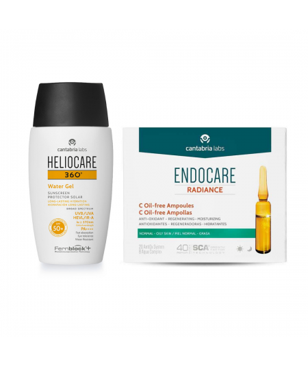 HELIOCARE NECESER WATER GEL AMPOLLAS RADIANCE
