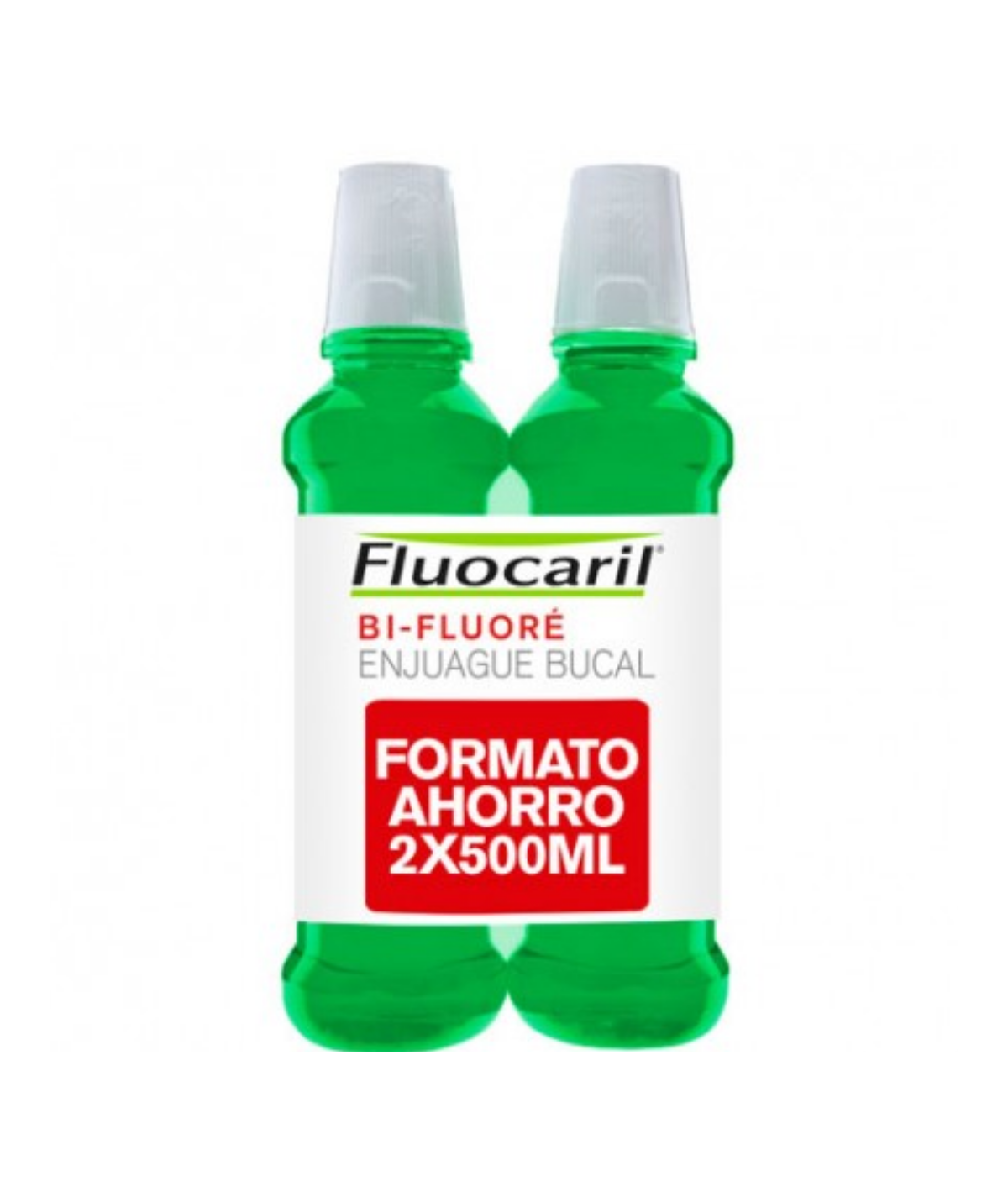 FLUOCARIL BI-FLUORE COLUTORIO CON FLUOR PACK 500 ML 2U